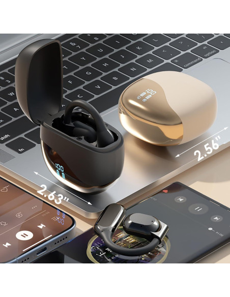 Auriculares Traductores AI Genérico 144 Idiomas Bluetooth Caqui