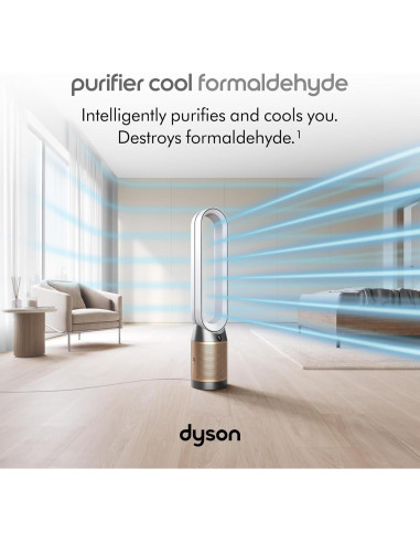Purificador de Aire Dyson TP09 Cool Formaldehyde - Blanco/Dorado
