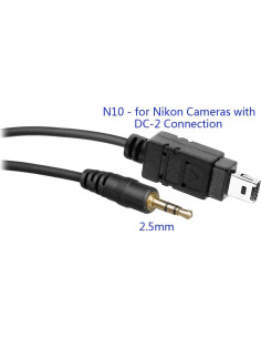 Cable Remoto Off-Camera PHOLSY N10 para Nikon - 130 cm 2