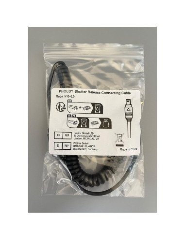 Cable Remoto Off-Camera PHOLSY N10 para Nikon - 130 cm