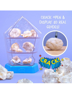 Kit de Geodas Reales Thames & Kosmos - 10 Geodas para Romper 2