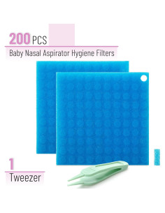 Filtros de Higiene para Aspirador Nasal de Bebé Mr. Pen - 200 Unidades 2