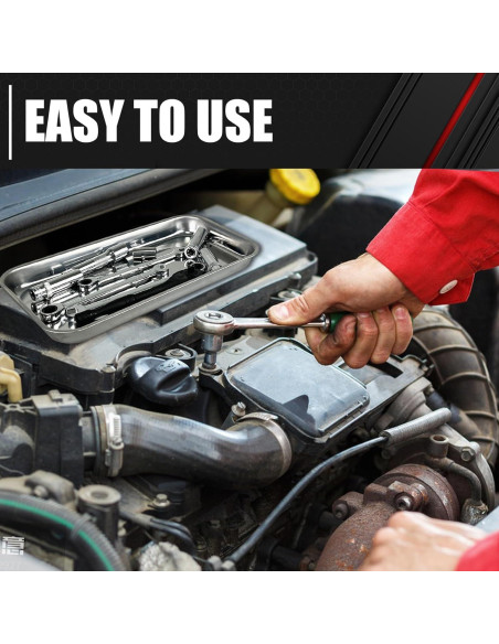 C&T Set de Bandejas Magnéticas de Acero Inoxidable 3 Piezas