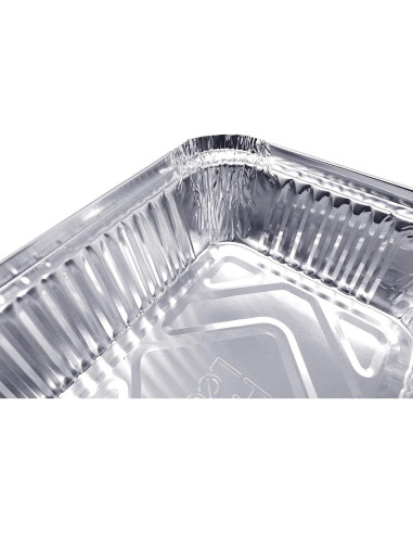 Paquete de 20 Bandejas de Goteo Aluminio Fig & Leaf 15.24x12.7cm