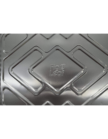 Paquete de 20 Bandejas de Goteo Aluminio Fig & Leaf 15.24x12.7cm Paquete de 20 Bandejas de Goteo Aluminio Fig & Leaf 15.24x12.7cm