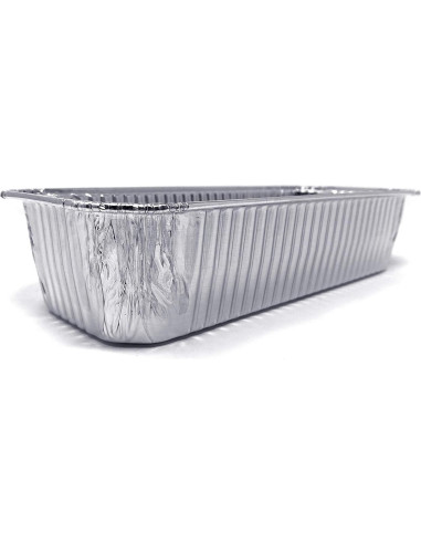 Paquete de 35 Bandejas de Goteo Aluminio Fig & Leaf 27.94x12.7cm