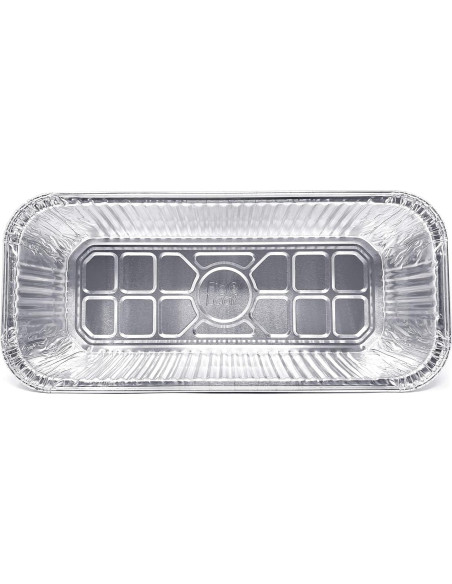 Paquete de 35 Bandejas de Goteo Aluminio Fig & Leaf 27.94x12.7cm