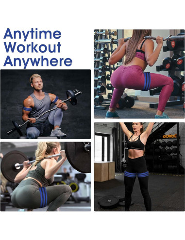 Paquete de 2 Bandas de Restricción de Flujo Sanguíneo Hpmjz 80x5cm