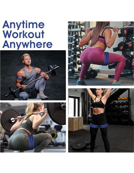 Paquete de 2 Bandas de Restricción de Flujo Sanguíneo Hpmjz 80x5cm