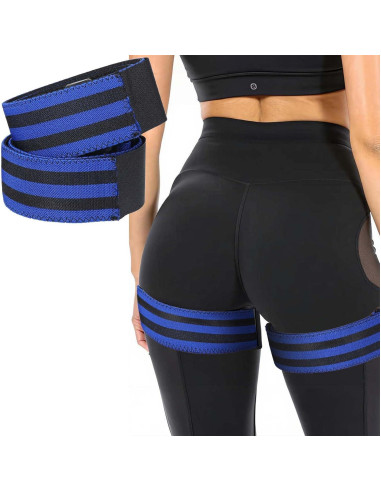 Paquete de 2 Bandas de Restricción de Flujo Sanguíneo Hpmjz 80x5cm