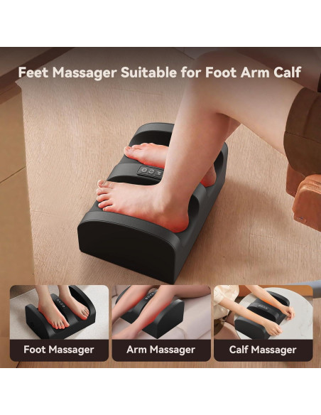 Masajeador de Pies Kainsati ZL2D con Calor y Shiatsu Masajeador de Pies Kainsati ZL2D con Calor y Shiatsu