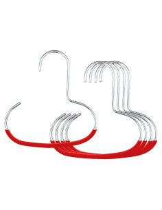 Organizador de Bufandas y Accesorios MAWA G-1 Rojo, Set de 5