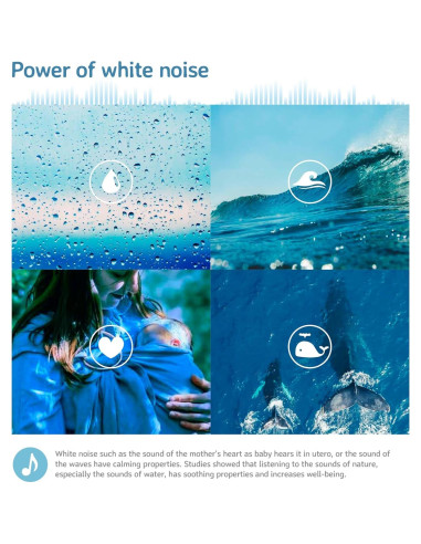 Máquina de Sonido Cloud b Ella la Unicornio 8 Sonidos Calmantes