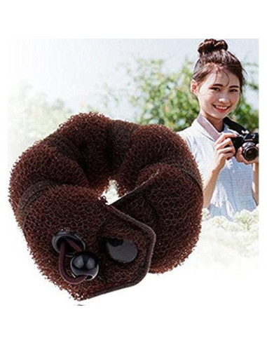 Juego de 3 Donuts de Cabello Nylon SYBL - 1 Grande 2 Pequeños