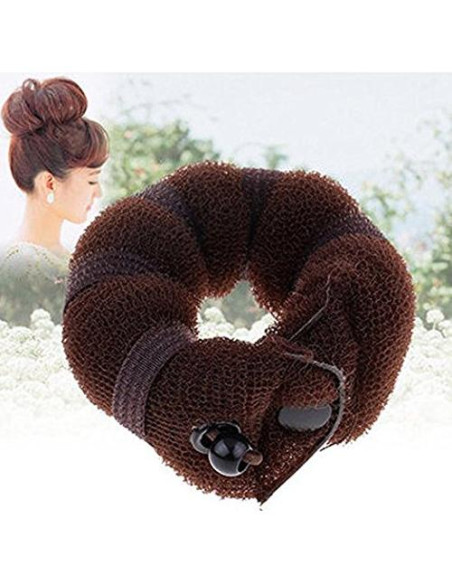 Juego de 3 Donuts de Cabello Nylon SYBL - 1 Grande 2 Pequeños