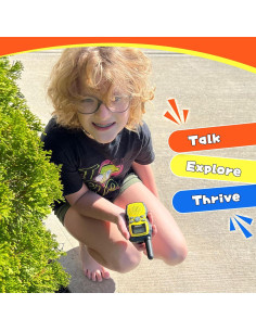 Walkie Talkies WisHouse para Niños y Adultos - 4 Piezas, Largo Alcance, Sin Batería 2