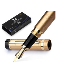 Conjunto de Plumas Fuente Wordsworth & Black Oro Deslumbrante