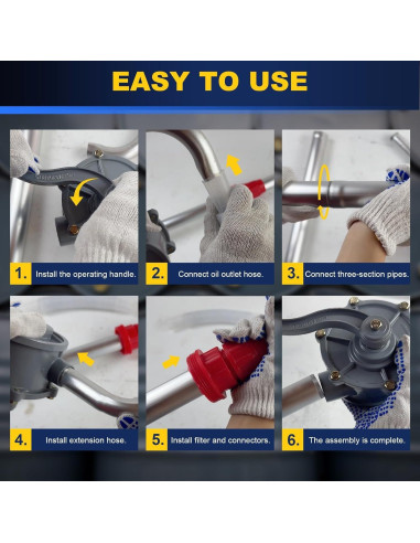 Bomba Manual de Tambor DASBET 55 Galones Aluminio 1.35kg