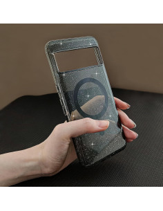 Funda Magnética Transparente Eiyikof para Google Pixel 8 Pro 2