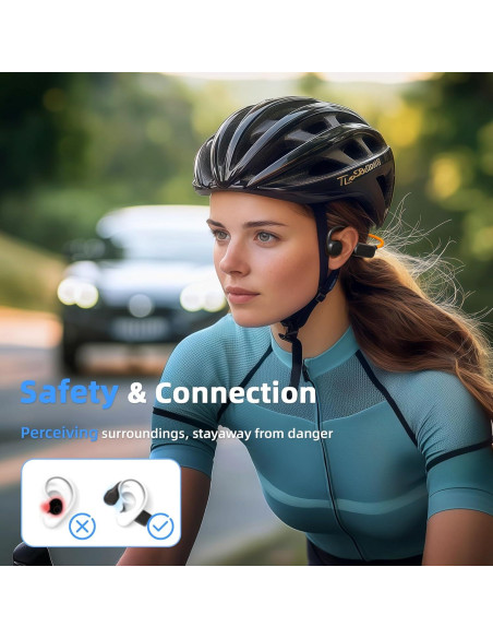 Auriculares Bluetooth 5.4 Vinamass W3 Negro, 10H Reproducción