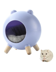 Escondite para Hámster TUTU&LELE Nido Espacial Púrpura