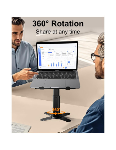 Soporte de Laptop Ergonómico Nauttxon Ajustable 11-17"