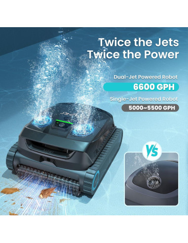 Limpiador de Piscinas Robótico AIPER Scuba X1 25000 L/h