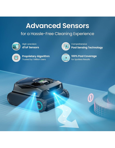 Limpiador de Piscinas Robótico AIPER Scuba X1 25000 L/h