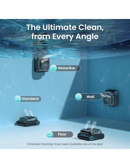 Limpiador de Piscinas Robótico AIPER Scuba X1 25000 L/h