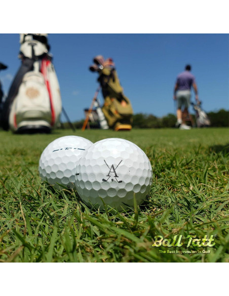 Sello de Pelota de Golf Ball Tatt - Autoinking, 1.9x1.3cm, Impermeable