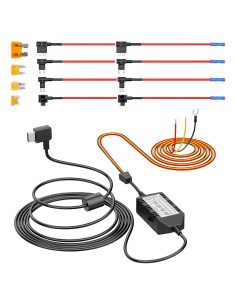 Kit de Cableado VIOFO HK4 con 8 Fusibles y Puerto Type-C