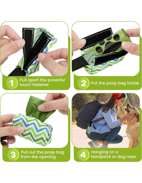 Dispensador de bolsas de excremento para perro PobbY - 2 unidades Dispensador de bolsas de excremento para perro PobbY - 2 unidades