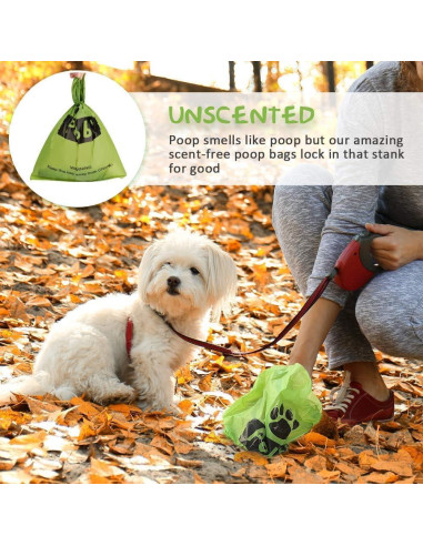 Dispensador de bolsas de excremento para perro PobbY - 2 unidades