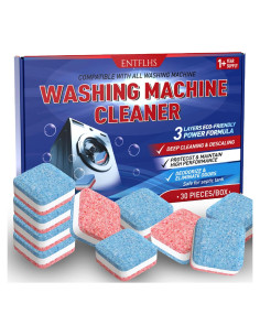 Limpiador de Lavadora Eco-Amigable Entflhs 30 Tabletas 439g