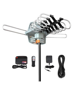 Antena de TV Exterior MATIS 150 Millas 4K HD Amplificada