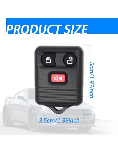 Control Remoto ASUBHA CWTWB1U345 para Ford y Mazda