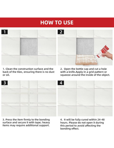 Adhesivo de Construcción Globalcom 150 g Resistente al Agua