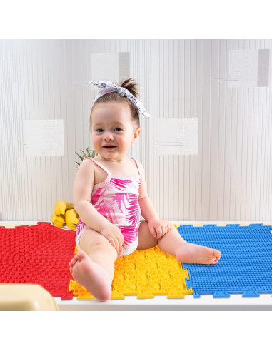 Alfombra Sensorial 7 Piezas Maitys para Niños Autistas
