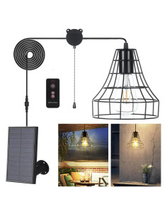 Luz Colgante Solar GOSUNWEY K1-D con Control Remoto