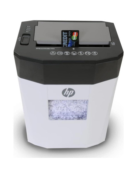 Trituradora de Papel HP Micro Corte 80 Hojas 7.68 kg Trituradora de Papel HP Micro Corte 80 Hojas 7.68 kg