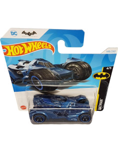 Hot Wheels Batmóvil Arkham Knight 1:64 Mattel Azul Metálico 2