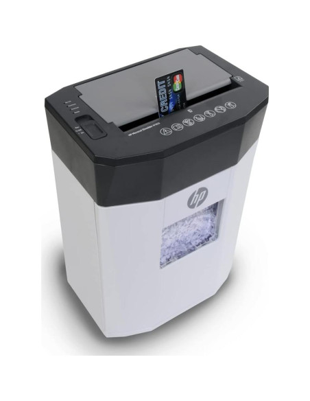 Trituradora de Papel HP Micro Corte 80 Hojas 7.68 kg Trituradora de Papel HP Micro Corte 80 Hojas 7.68 kg