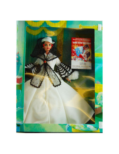 Muñeca Barbie Scarlett O'Hara 30.48 cm con vestido de luna de miel