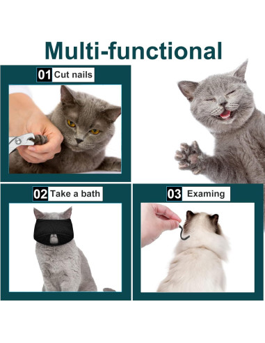 Kit de Aseo para Mascotas 9 en 1 Kritkin - Bolsa de Baño y Herramientas