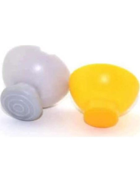 Tapas de Joystick Magik para Gamecube - 40 Piezas Amarillo y Gris