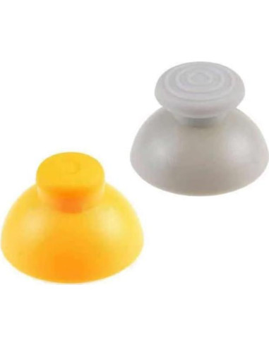 Tapas de Joystick Magik para Gamecube - 40 Piezas Amarillo y Gris