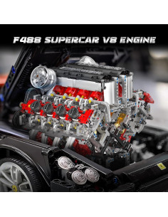 Bloque de Construcción Mould King 10130 Motor V8 2718 Piezas 2