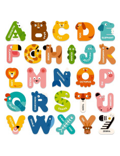 Letras Magnéticas Grandes Mideer - Imán ABC para Niños