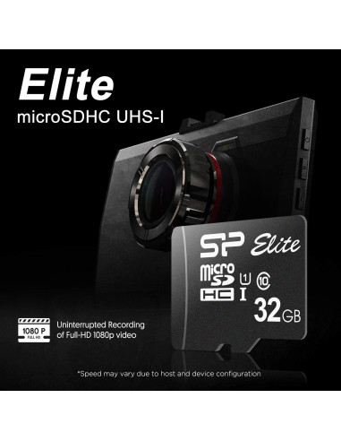Paquete de 5 Tarjetas MicroSD 32GB Silicon Power Elite