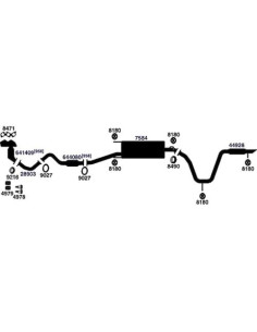 Resorte de Escape AP 4979 - Hecho en EE.UU. 226.8g 2